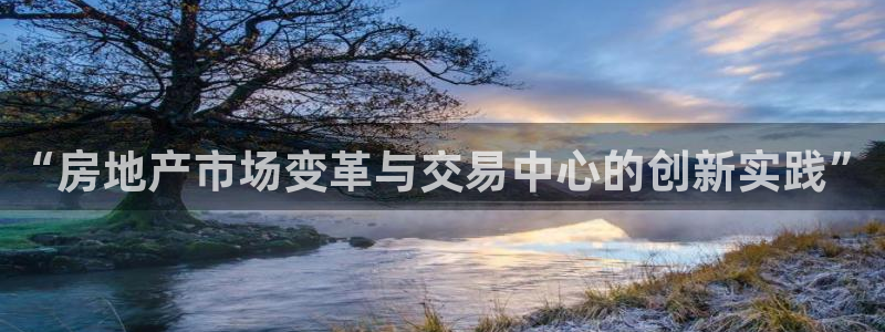 新宝5褚74OOO5：“房地产市场变革与交易中心的创新实践”