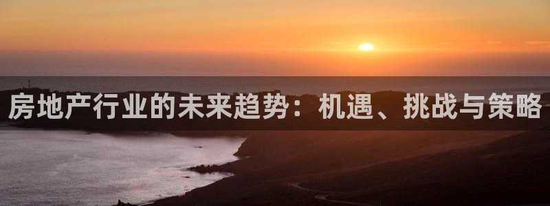 新宝测速5：房地产行业的未来趋势：机遇、挑战与策略
