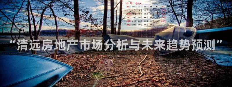 新宝5上来77542：“清远房地产市场分析与未来趋势预测”