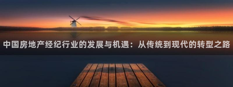 新宝5蒋74OOO5：中国房地产经纪行业的发展与机遇：从传统