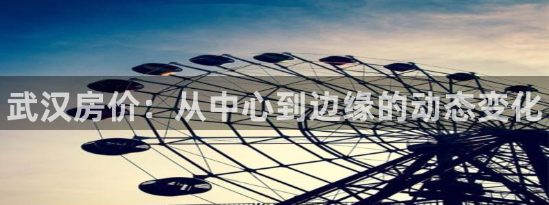 新宝5巅峰：武汉房价：从中心到边缘的动态变化