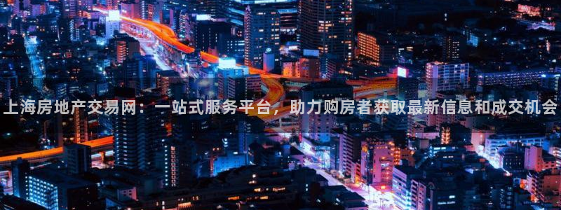 新宝5系列：上海房地产交易网：一站式服务平台，助力购房者获取